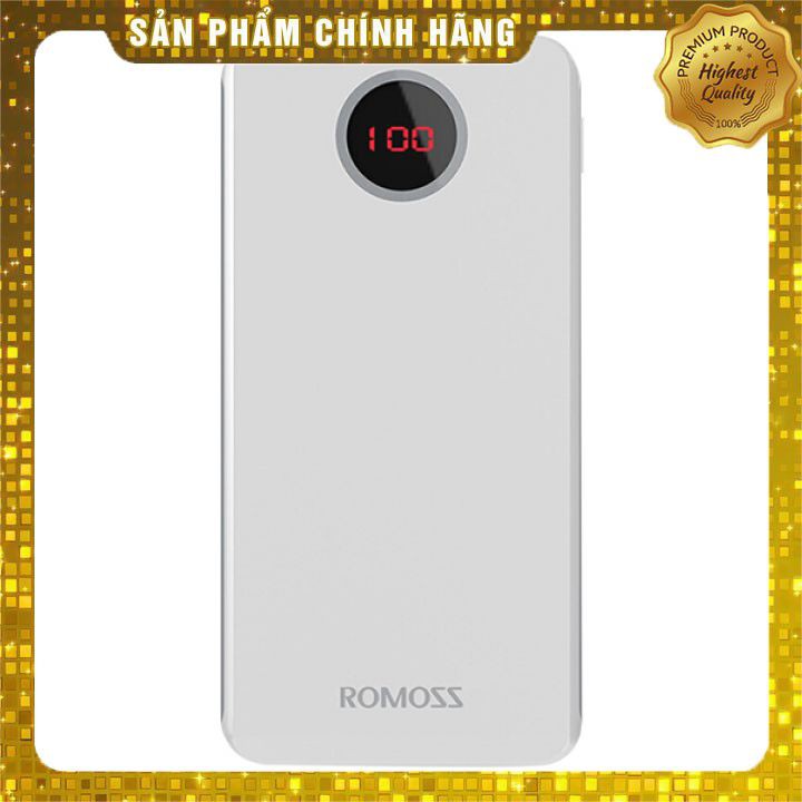 [HÀNG CHÍNH HÃNG + BH 1 NĂM] Pin Sạc Dự Phòng Romoss Horus HO10 Chính Hãng Dung Lượng 10000mAh - Siêu Mỏng Nhẹ