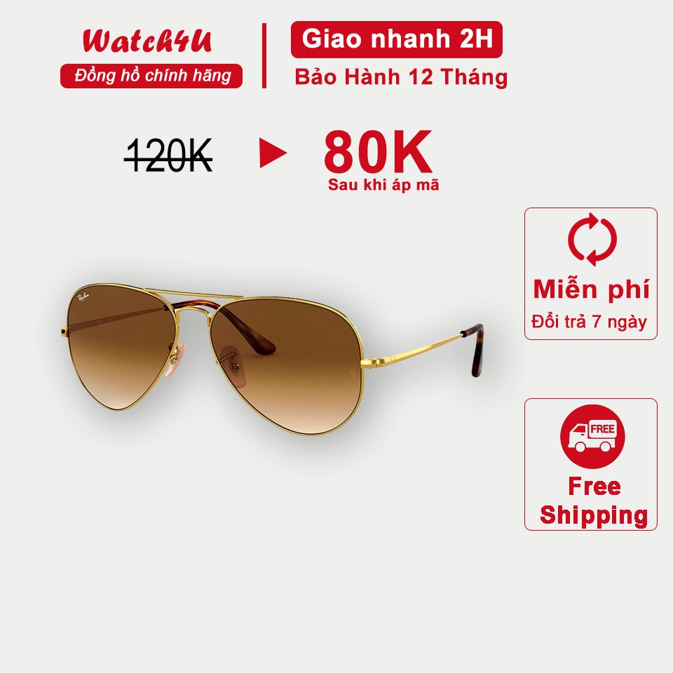 Kính Mắt Nam Ray-Ban Cao Cấp Thời Trang Phong Cách Hàn Quốc Hot Trend Hè 2021