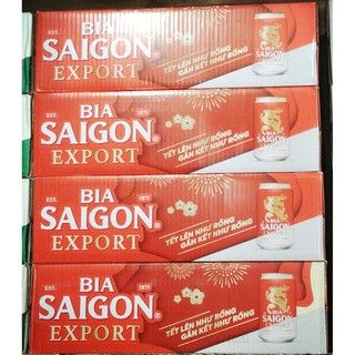 Bia Sài Gòn Export 330ml Thùng 24 lon