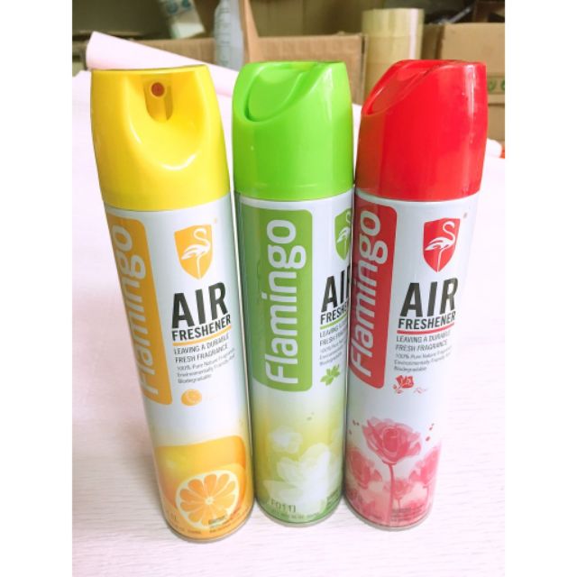 Bình xịt khử mùi xe ô tô  air Freshener Flamigo