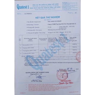 Dung dịch sát khuẩn Smart Anolyte (Nước A)