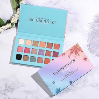 Bảng phấn mắt 18 ô màu MINNIE RICCI eighteen color lasting