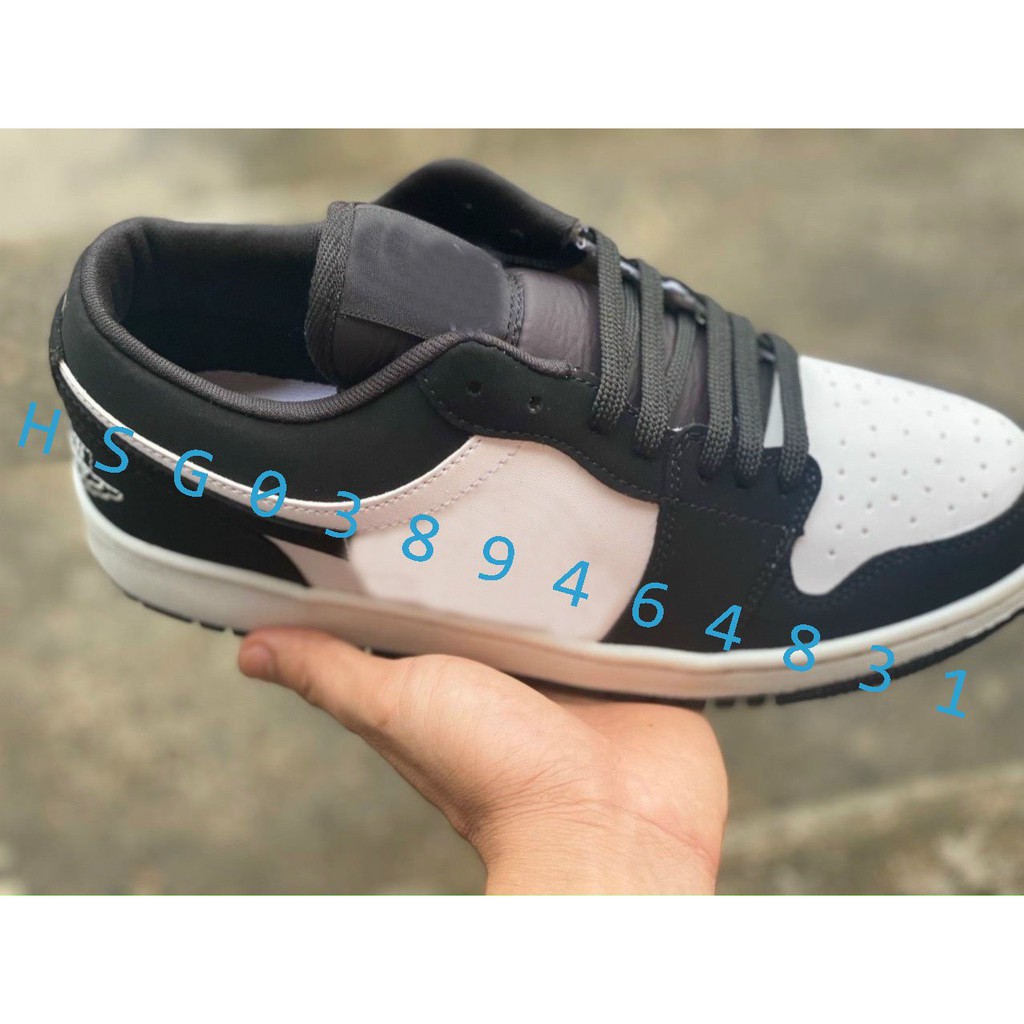 Giày thể thao sneaker J đen trắng đen cao, đen trắng thấp hottrend 2021 | BigBuy360 - bigbuy360.vn