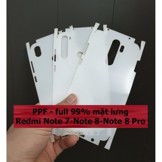 Miếng film nhám ppf loại xịn phủ full 99% redmi note 7 note 8 note 8 pro