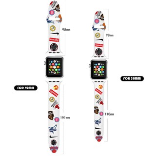 Apple Watch Series 2/3/4/5 Joint Soft Silicone Strap