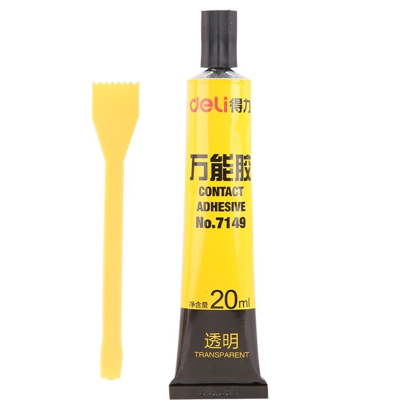 Keo Siêu Dính Đa Năng Deli - 7ml/ 20ml - Có Thể Dán Trên Mọi Bề Mặt - Phù Hợp Sửa Chữa, Ghép Nối - 7140/7149