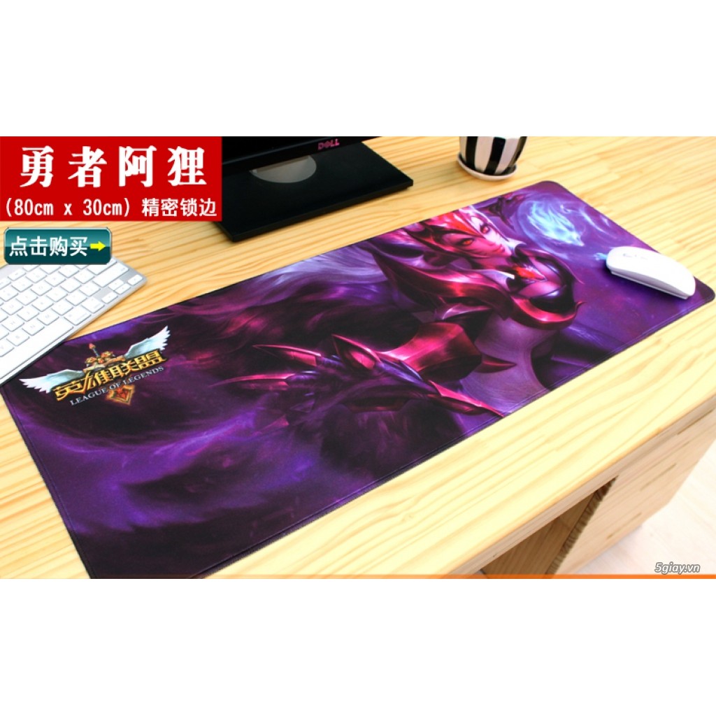 Tấm Lót Chuột Mousepad Dài Chữ Nhật S4 Siêu Lớn Màu Ngẫu Nhiên (30 X 80 X 3mm) | BigBuy360 - bigbuy360.vn