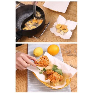 giấy thấm dầu mỡ vuông