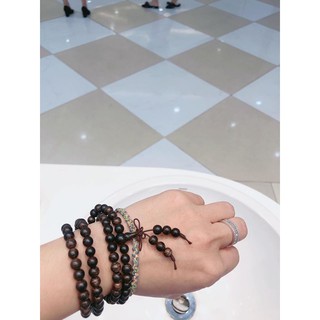 Vòng Tay Trầm Hương Sánh Chìm Cao Cấp - Size 6mm - Nữ - Trầm Tự Nhiên 100% - Bảo Hành Mùi Hương Trọn Đời