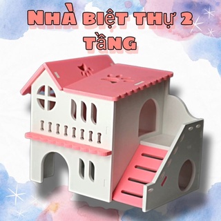 Nhà gỗ biệt thự cho thú cưng - Hamster
