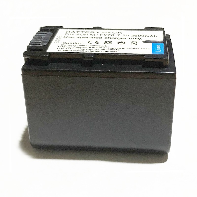 Pin Dành Cho Máy Ảnh, Máy Quay Phim Sony NP-FV70 7.2V 2600mAh Cao Cấp