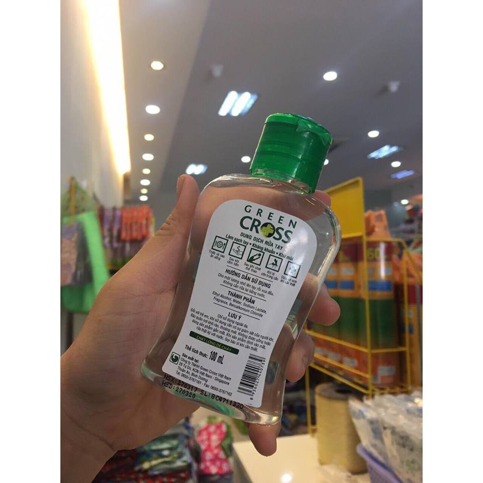 Dung Dịch Rửa Tay Green Cross Diệt Khuẩn, Khử Trùng Siêu Sạch | BigBuy360 - bigbuy360.vn