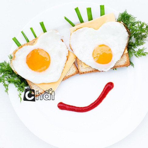 Chảo rán, chiên trứng, chảo ốp la mini tạo hình dễ thương