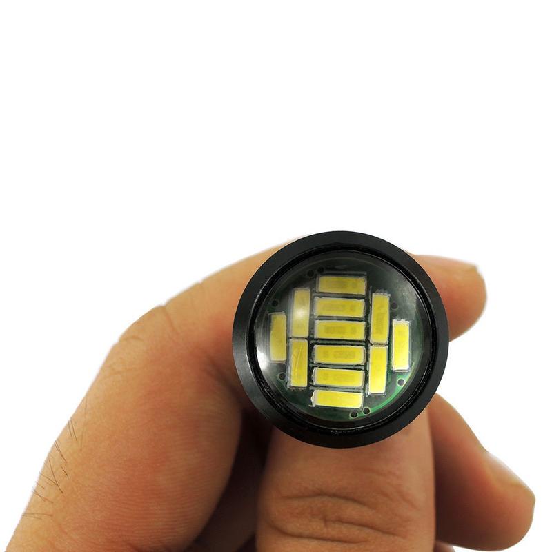 Đèn LED Mắt Đại Bàng DC12V 15W 23MM Ánh Sáng Trắng / Xanh Dương / Vàng / Đỏ Chuyên Dụng Cho Xe Hơi