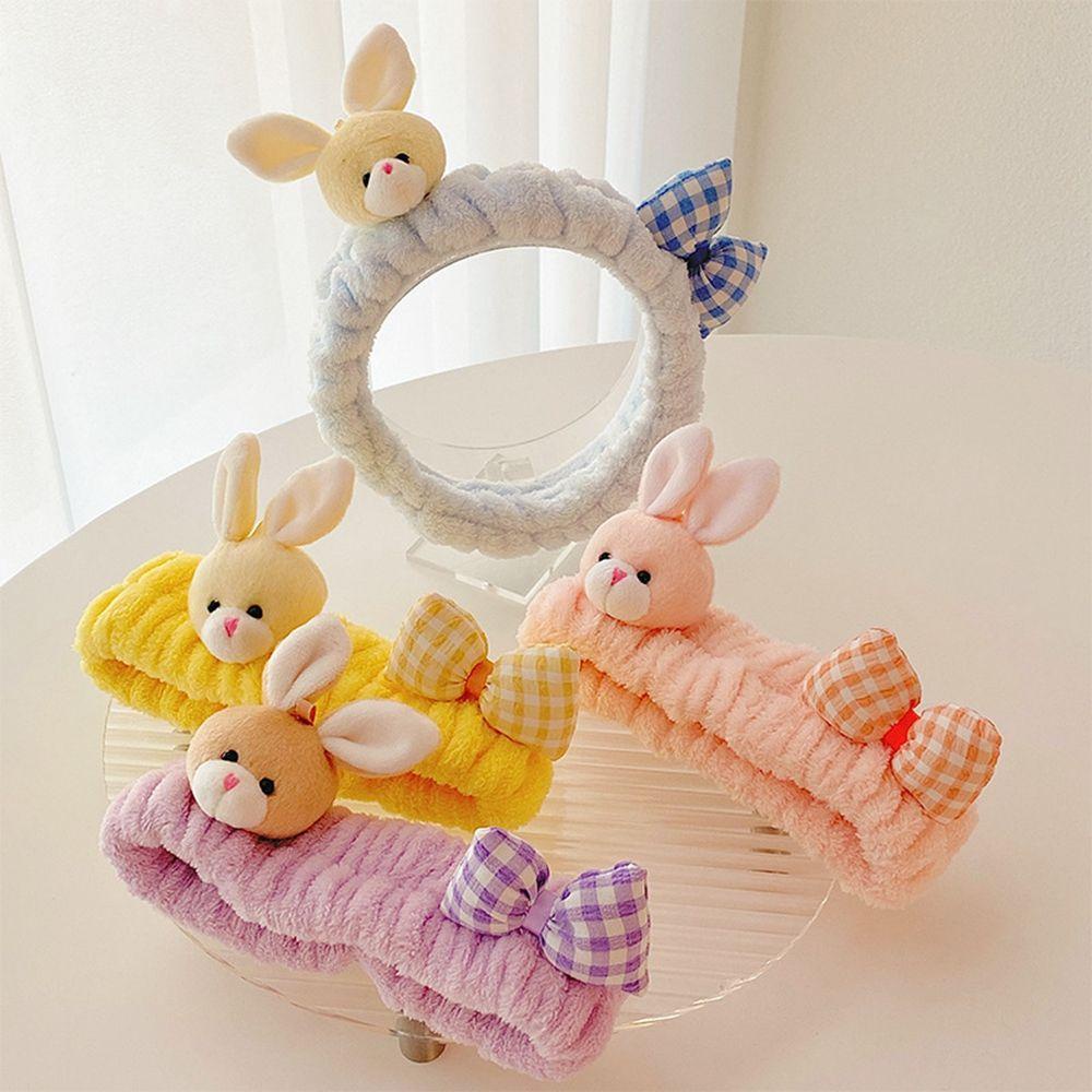 Băng Đô Vải Lông Đính Nơ Bướm Bướm Xinh Xắn Cho Nữ VANES1