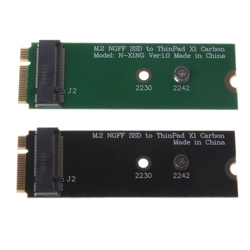 Bảng Mạch Chuyển Đổi M.2 Ngff Ssd Sang Cho Le-Novo Thinkpad X1 Carbon 20 + 6pin 26pin Ssd