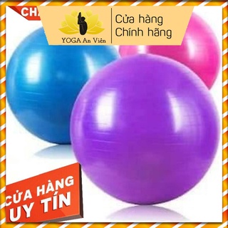 Bóng tập yoga chất liệu cao cấp dày và êm, bóng yoga tập những tư thế khó