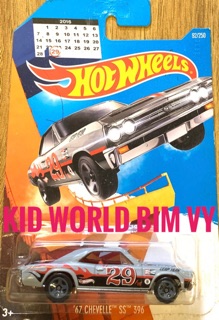 Mô hình xe Hot Wheels '67 Chevelle SS 396
