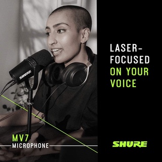 Shure MV7 USB Podcast Microphone