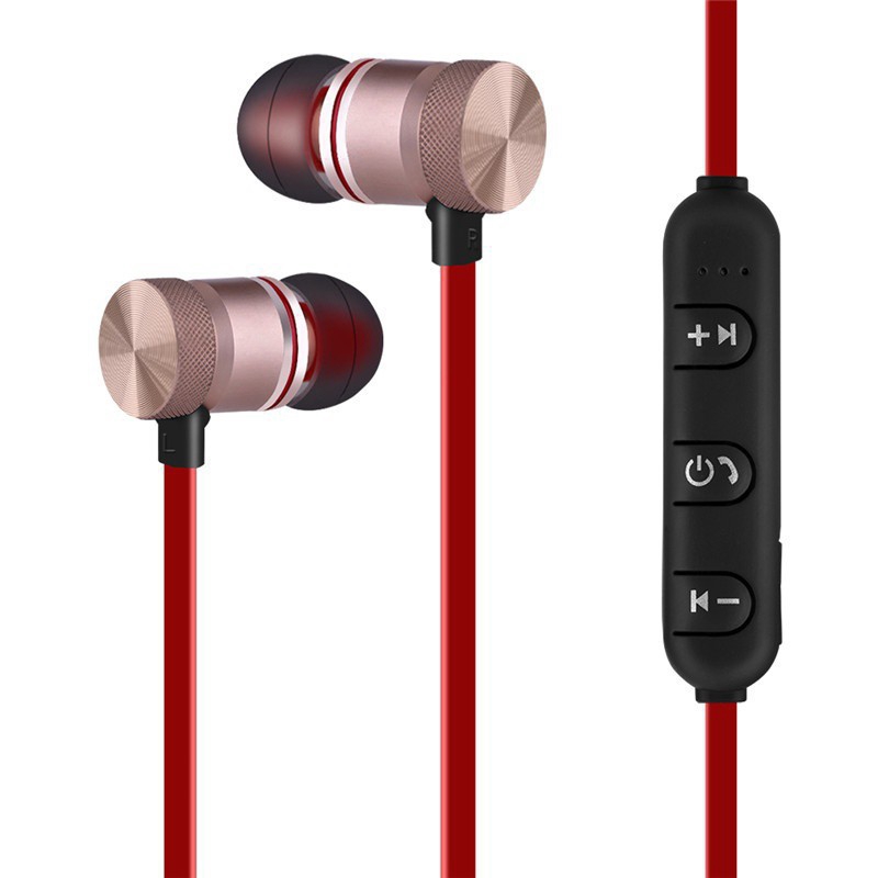 Tai nghe bluetooth 4.1 không dây thiết kế đeo cổ tiện dụng khi tập thể thao | BigBuy360 - bigbuy360.vn