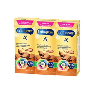 Lốc 3 Hộp Sữa Enfagrow A+ 180ml