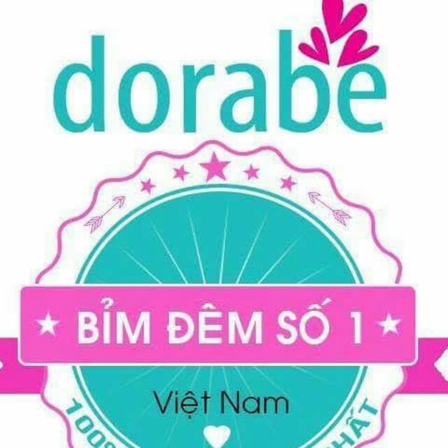 Bỉm vải giặt được Dorabe size M đêm cho bé 3_16 ký