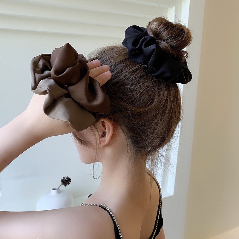 Dây Buộc Tóc Dây Cột Tóc Hàn Quốc Lụa Satin Phụ Kiện Thời Trang Cho Nữ AB053