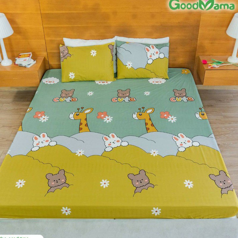 Ga Chống Thấm Cotton 100% Cotton Goodmama (hàng công ty)