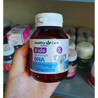 DHA Healthy Care 60 viên cho bé - mẫu mới