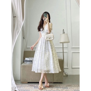 Váy cổ v nhún eo_1va1340tr_lep'