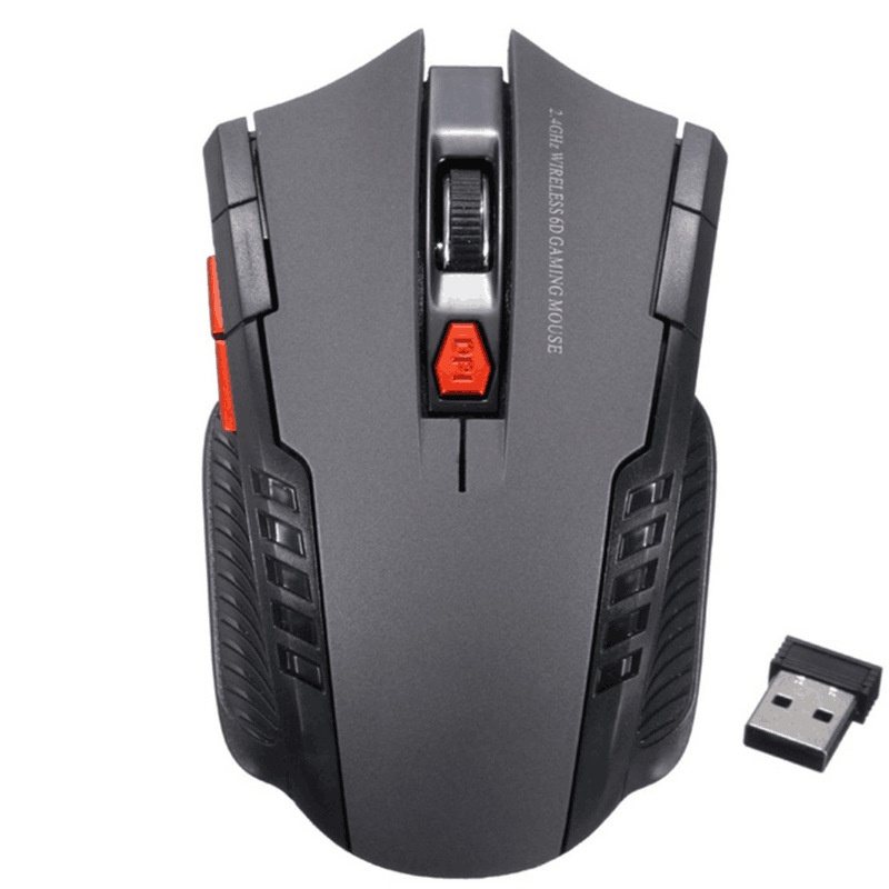 Chuột không dây 2.4ghz có đầu nhận USB cho PC/ laptop tùy chọn màu sắc