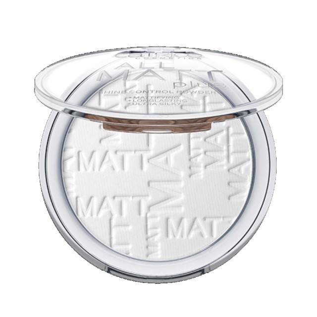 Phấn Phủ Catrice All Matt Plus Shine Control Powder - 001 Universal