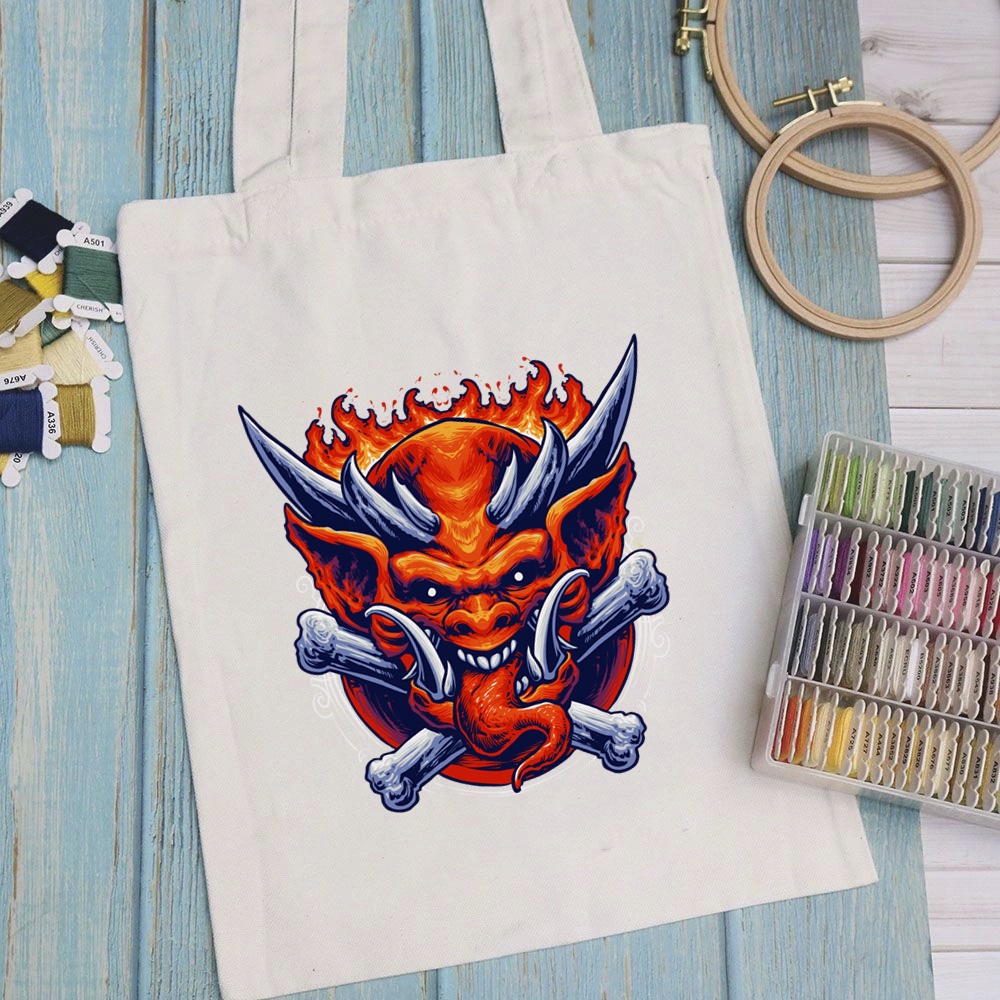 Túi vải túi Tote SINGINK - Mẫu 4 vải canvas dày đẹp cho nữ có khóa miệng đi học đi chơi. In hình theo yêu cầu