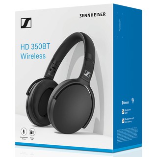 Tai nghe chụp tai Sennheiser HD 350BT - Đen, Bluetooth 5.0, Pin 30 giờ
