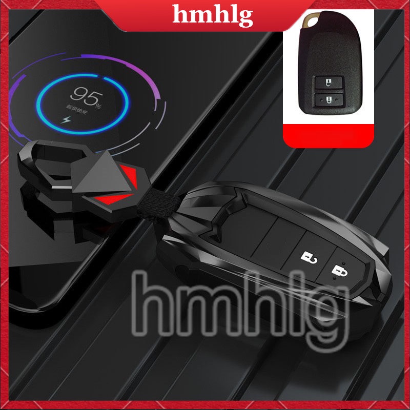 Vỏ Bọc Chìa Khóa Điều Khiển Từ Xa Thông Minh Bằng Hợp Kim Kẽm Cho Toyota Vios 2022 All-New Yaris 2019-2022