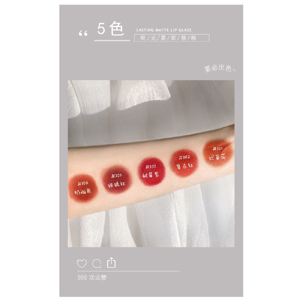 Bộ 5 son kem lì lâu trôi dùng trang điểm DAISHIAO | BigBuy360 - bigbuy360.vn
