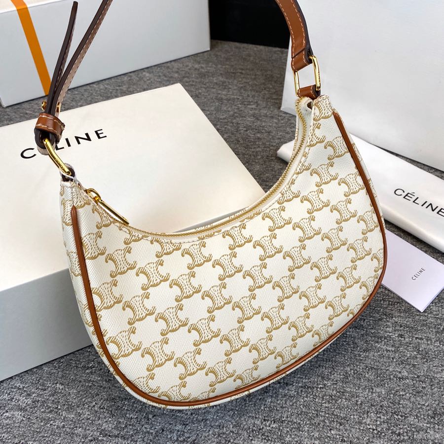 Ce 2021 Túi Xách Đeo Vai Đơn In LOGO Lisa Same AVA Mới