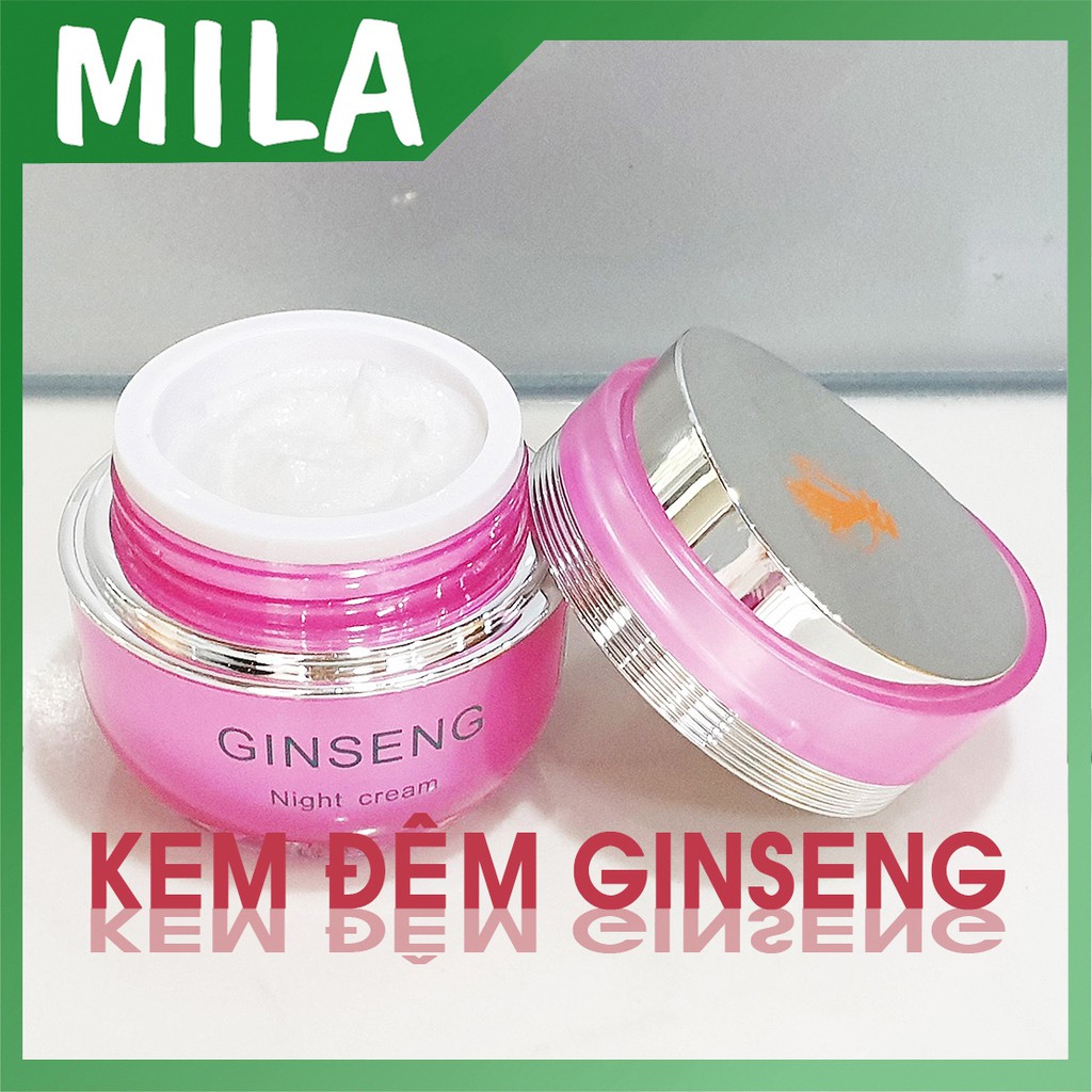 Bộ mỹ phẩm Ginseng, Kem làm mờ nám dưỡng trắng da chiết xuất từ nhân sâm Hàn Quốc, mỹ phẩm Ginseng.