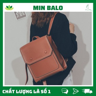 Balo Da❤️FREESHIP❤️Balo Nữ VINTAGE Phong Cách Thời Trang Hàn Quốc Mẫu Mới 2021 MS22