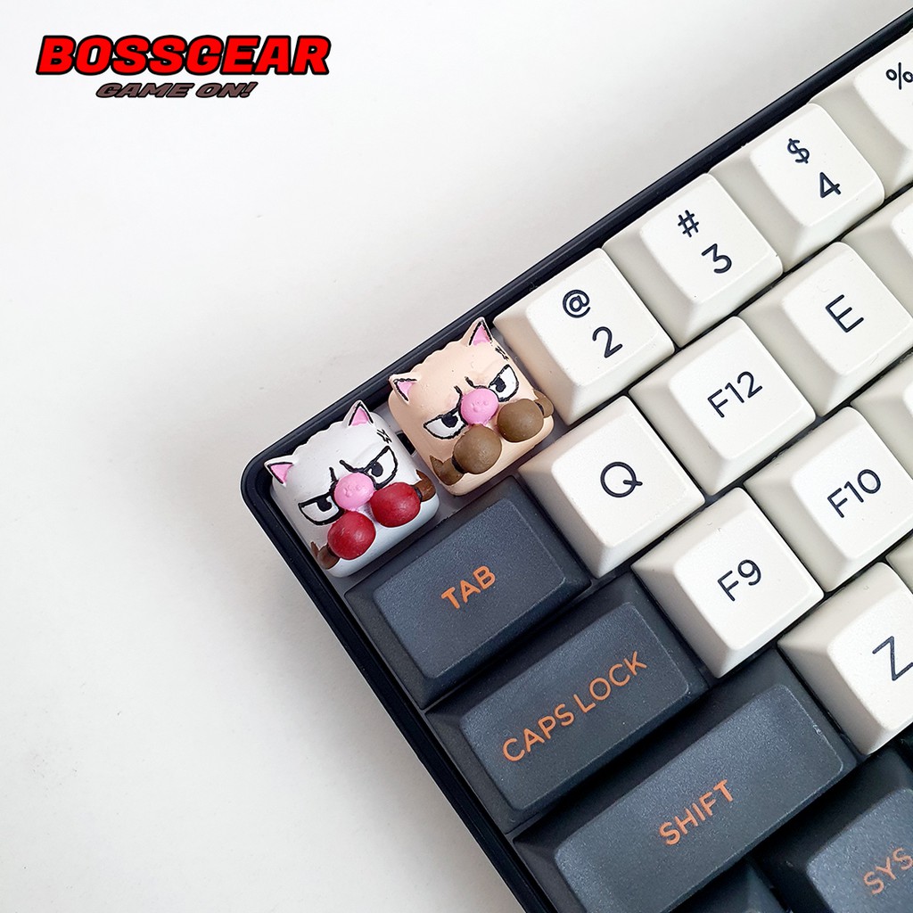 Keycap Lẻ Hình Okorizaru Khỉ Lợn cực dễ thương ( keycap resin độc lạ )( Keycap Artisan )