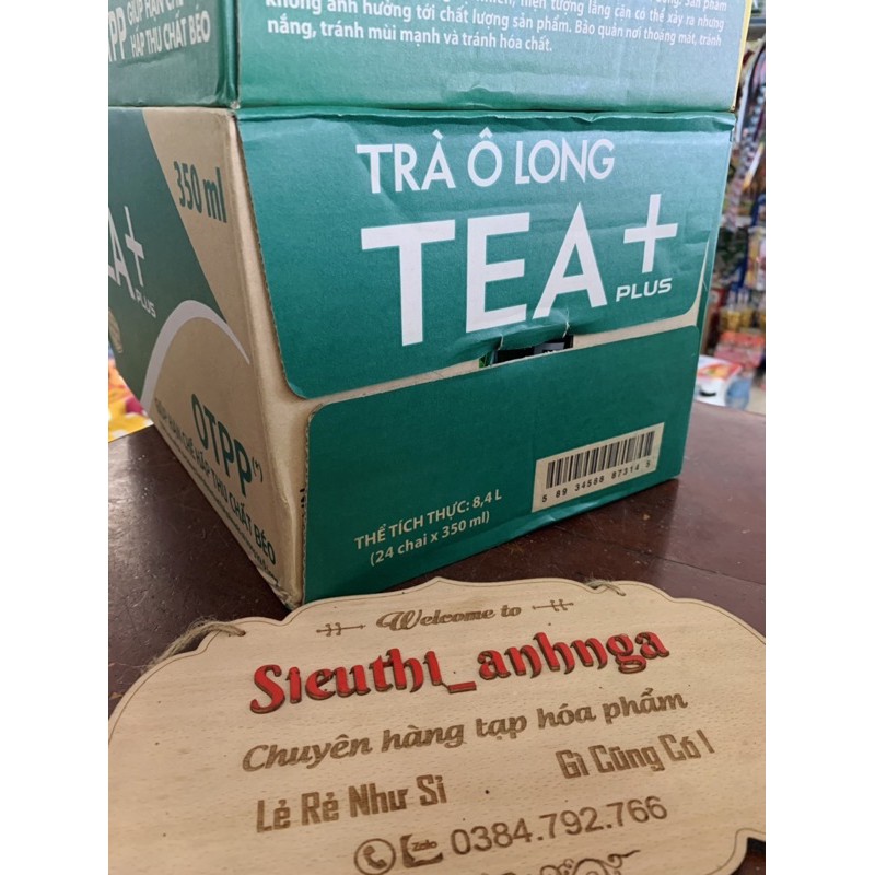 Trà Ô Long TEA+ Plus Thùng 24 Chai x 350ml