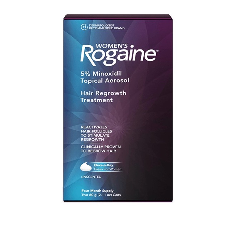 Foam mọc tóc nữ Rogaine 5% Minoxidil Topical Aerosol