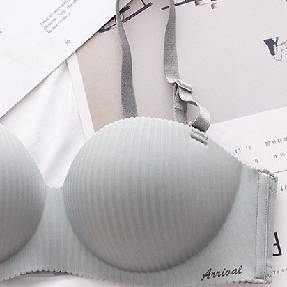 Áo Ngưc Đệm Dày, Áo Lót Nữ Chất Su Không Gọng Cúp Ngang Nâng Ngực ZANA BRA A2788