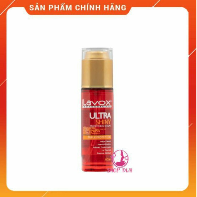 SERUM HUYẾT THANH DƯỠNG BÓNG TÓC - LAVOX - 60ML