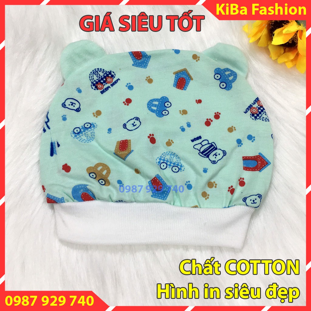 1 chiếc Mũ sơ sinh cotton cho bé -MSS0250