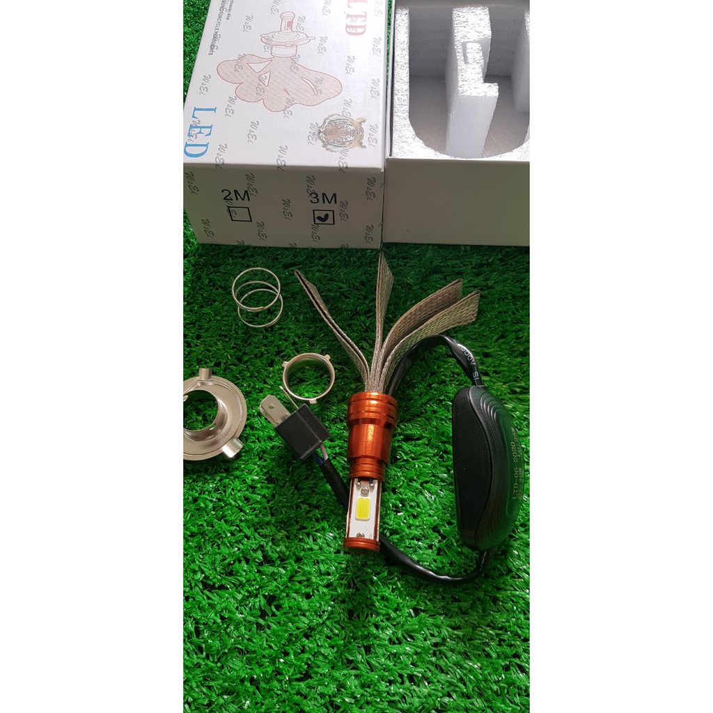 Đèn LED 3 tim tảng nhiệt gắn các loại xe - Hàng chất lượng - Shop uy tính