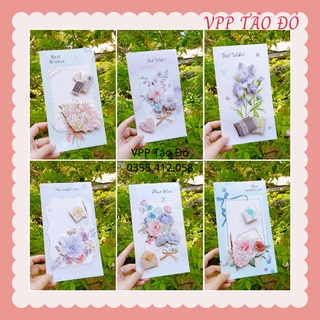 Bưu thiếp hoa nổi 3D