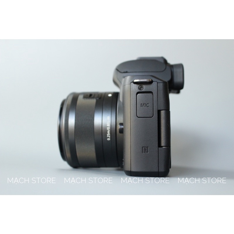 COMBO MÁY ẢNH CANON EOS M50 + LENS 15-45MM F3.5-6.3 IS STM MÀU ĐEN