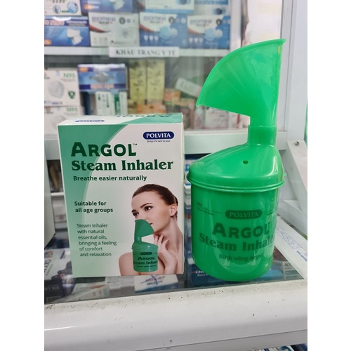 Bình xông dầu Argol bằng nhựa y tế Ba Lan