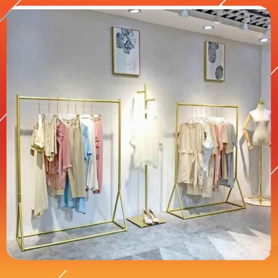 GIÁ TREO QUẦN ÁO CHỮ Y  MÀU VÀNG SHOP THỜI TRANG- GIÁ TREO HÀNG MẪU SƠN VÀNG- GIÁ TREO QUẦN ÁO LIVE TREAM-KỆ TREO QUẦN Á